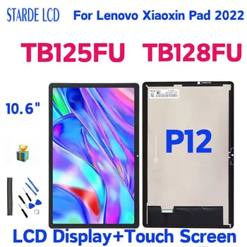 10.6 palcový Pre Lenovo Xiaoxin Pad 2022 TB128FU TB125FU LCD Displej Dotykový Displej Digitalizátorom. Zhromaždenia spoločnosti Lenovo P12 Tablet LCD Časť