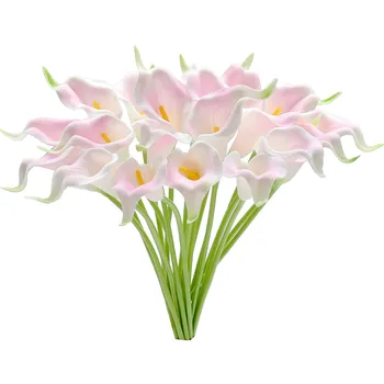 1Pc Kala Umelé Kvety Kala Lily Falošné Kvetinové Kytice Pre Svadobné Kytice Svadobné Domov Kvetinová Výzdoba