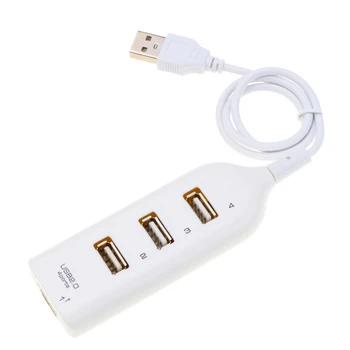 1pc vysokorýchlostné USB Hub, Adaptér USB Hub Mini USB 2.0, 1.1 Hub 4 Port Splitter