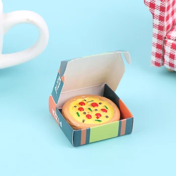 1Pcs 1:12 domček pre bábiky Miniatúrne Simulácia Kuchyňa Pizza Malá Ozdoba Model DIY Dieťa Hračku Príslušenstvo