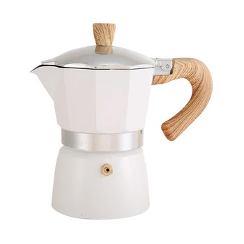 300 ml Klasická Drevená Rukoväť Espresso Maker Moka Hrniec Classic talianska Kaviareň Nástroje Kuchyňa Kaviareň Príslušenstvo