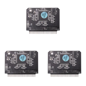 3X SD SDHC SDXC MMC Pamäťovú Kartu, Ak IDE 2,5 Palca 44Pin Muž Adaptér Converter, V