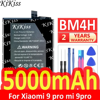 5000mAh KiKiss výkonnú Batériu BM4H Pre Xiao 9 pro mi 9pro