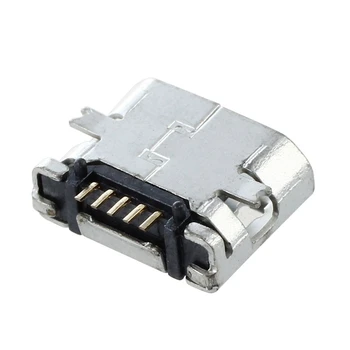 60 Ks Náhradné Diely Typ B Micro-USB Female Jack Konektor Port Zásuvka