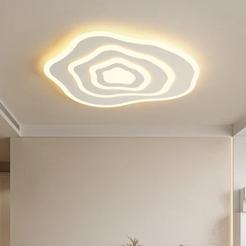 Atmosférický Obývacia Izba Lampa Led Moderné Lustre Jednoduché Kreatívne Teplé Hala Lampa Minimalistický Cloud Spálňa Izba Stropné Svetlá