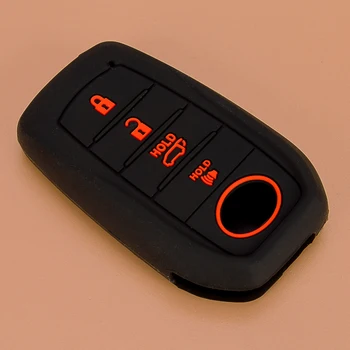 Auto Kľúč, Kryt Prípade Fob Držiteľ Silikónové vhodné na Toyota Land Cruiser Tundra Venza RAV4 Prime Fortuner