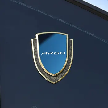 Auto Nálepky Emblémy Strane Štít Auto Styling Logo Odznak Auto Telo Okno Nálepka Pre Fiat Argo Styling Príslušenstvo