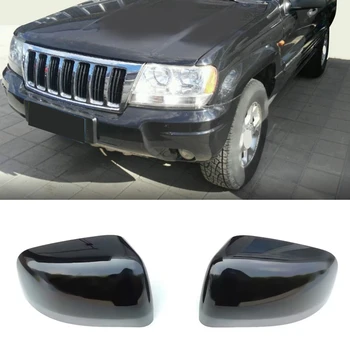 Auto Spätného Zrkadla Prípade Strane Zrkadla Kryt Zrkadla Kryt na Jeep Grand Cherokee na roky 2011-2020