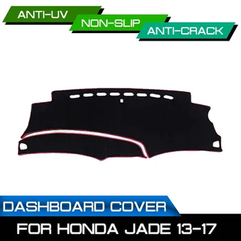 Auto Tabuli Mat Anti-špinavé Non-sklzu pre Honda JADE 2013 2014 2015 2016 2017 Dash Kryt Mat UV Ochranu, Tieň Nálepky