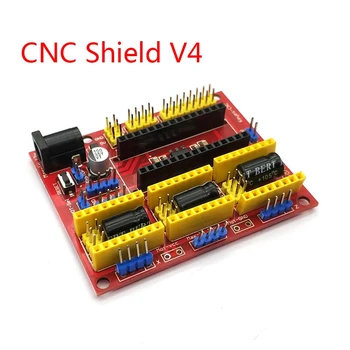 CNC Štít V4 Rytie Stroj Kompatibilný s Nano 3.0 A4988 Ovládač Expansion Board Modul pre 3D Tlačiarne Diy Kit