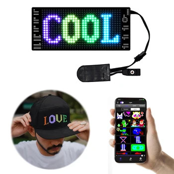 GOTUS 1632 flexibilné LED farebný displej, ovládať pomocou Bluetooth, APLIKÁCIA, programovateľné text, vzor, animácie, reklama prihlásiť