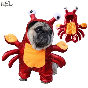 Halloween Pet Krab Cosplay Kostýmy Zábavné Oblečenie Pre Psy, Šteniatka Krab Oblečenie Tvorivé Pet Mačka Pes Strana Dresing Oblečenie
