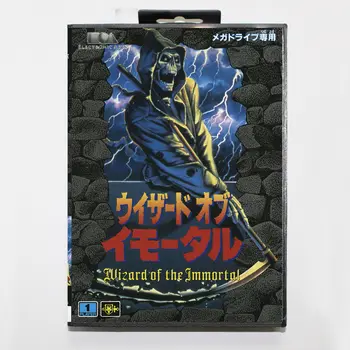 Hot Predaj Nesmrteľný Hra Karty S Retail Box 16bit MD Košíka Pre Sega Mega Drive/Genesis Systém