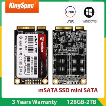 KingSpec mSATA SSD 512 gb diskom 1 tb 240GB Internej jednotky ssd (Solid State Drive) Vysoký Výkon Pevného Disku 128 gb kapacitou 256 gb Mini SATA SSD pre Dell, HP