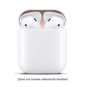 Kovové piliny Kryt pre Apple Airpods Prípade Plášťa Pokožky