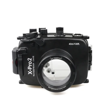 MEIKON 130ft/40m Vodotesné Podvodné Bývanie Fotoaparát Potápanie Prípade Pre Fujifilm X-PRO 2 X-Pro2 Xpro2 XPRO Známka 2 Vrecka puzdro