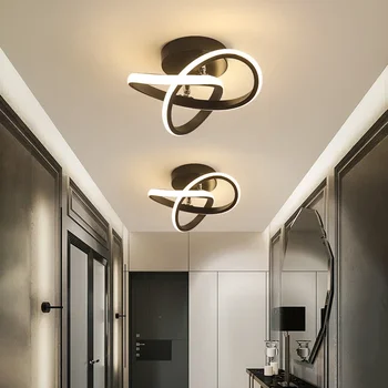 Moderné LED Uličkou Stropné svietidlo Minimalistický Balkón Lampy Domov, Chodbu, Verandu Kanál Stropné Svietidlo Nordic Vietor Šatňa Osvetlenie