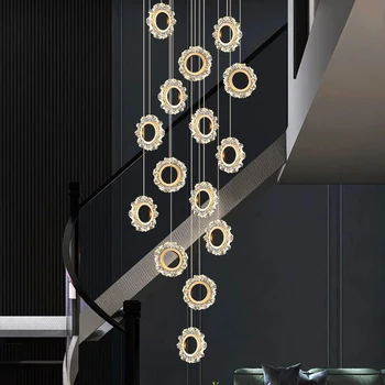 Moderné spálne Stropné svietidlá led Luster obývacia izba Lustre dekorácie Prívesok svetlá Stropné svietidlá vnútorné osvetlenie