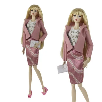 Móda Sa Nastaviť na 30 cm Oblečenie BJD Barbie Blyth 1/6 MH CD FR SD Kurhn Bábiky Oblečenie Dievča Obrázok Hračky Príslušenstvo