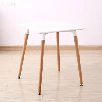 Nordic jedálenský stôl módne tabuľka domov tvorivé masívneho dreva jedálenský tableLiving izba, jedálenský stôl reštaurácia jedálenský stôl a stoličky