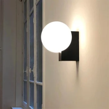 Nordic Osobnosti Sconce Nástenné svietidlo Moderný Minimalistický Obývacia Izba, Spálňa Foyer Uličkou Chodby, Dekorácií na Stenu Osvetlenie 6pa