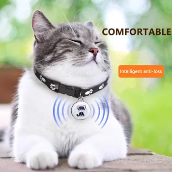 Pet Anti-Stratil GPS Tracker Bluetooth-kompatibilného Inteligentného Nositeľná Nepremokavá Locator Real-time Sledovanie Pes, Mačka Golier Nájsť Prístroj