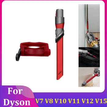 Pre Dyson V7 V8, V10 V11 V12 V15 Vysávač 2 V 1 Štrbinovou Čistiaca Kefa Tryska Nástroj +Prepínač Lock Snap Diely Príslušenstvo