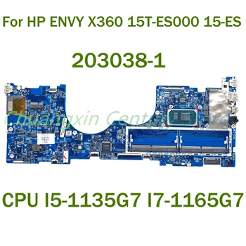 Pre HP ENVY, X360 15T-ES000 15-ES Notebook doske 203038-1 s CPU I5-1135G7 I7-1165G7 100% Testované Plne Práce