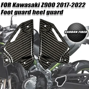 Pre Kawasaki Z900 2017 2018 2019 2020 2021 2022 100% Reálne Uhlíkových Vlákien Noha Stráž Päty Stráže Kapotáže Motocyklové Príslušenstvo
