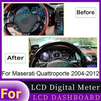 Pre Maserati Quattroporte 2004 2005 2006 Roky 2007-2012 Najnovšie Auto LCD Digitálny Panel Panel združenom Kohút Tachometra