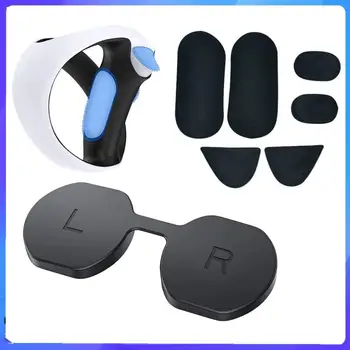 Pre PS VR2 Príslušenstvo Súprava Anti-Slip Silicone Pad Tlačidlo Ochranný Kryt protiprachová Kryt Objektívu Pre PS VR2 Radič Accessorie