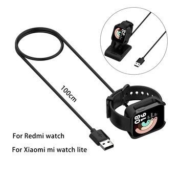 Pre Xiao Mi Pozerať Lite Nabíjací Kábel 1M USB Nabíjanie Základňu Držiaka Nabíjací Dock Sledovať Nabíjačka pre Redmi Smart hodinky, Príslušenstvo