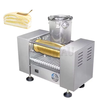 Priemysel Tortu Vrstva Stroj Na Výrobu Jedného Riadku Mille Krepové Palacinka Stroj Chapati Maker Zariadení