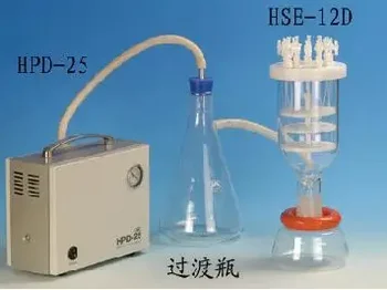 Tuhej fáze extraktor s HSE-12D /HPD-25 oil-free vákuové čerpadlo