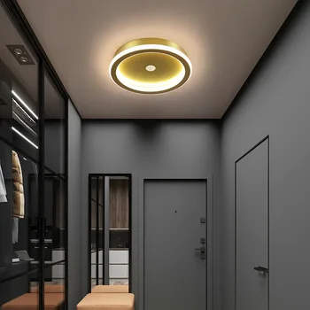 Uličkou svetlo koridoru svetlo sála vstup svetla jednoduché moderné Nordic LED stropné kolo vchod balkón svetlo