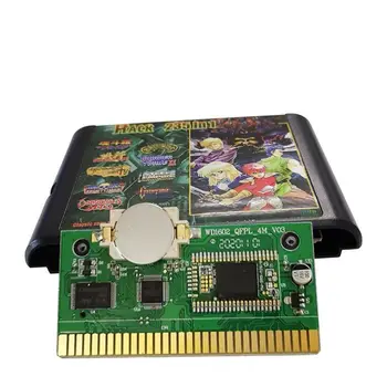 Ultimate verzia 235 v 1 Hack Sega Genesis Mega Drive Hra Kazety pre 2G bit hra s tonerom