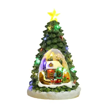 Vianočný Stromček Žiari Domu Vianočné Hudobné Ornament rozsvieti Rekreačný Dom pre