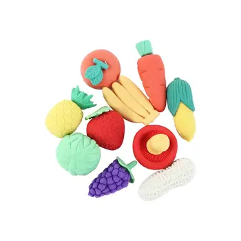 Školské Potreby Triede Ceny Non-Jedovaté Miniatúrne Montáž Farebné Puzzle Gumy, Ceruzky Gumy Zeleniny Mini Ovocie